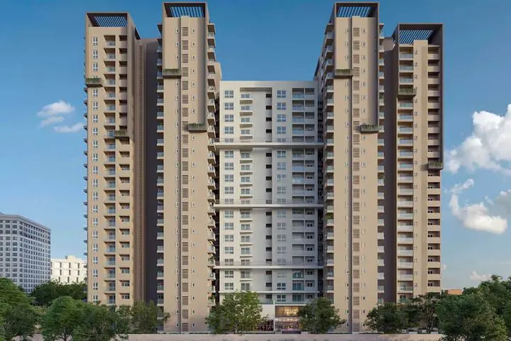 Assetz 22 & Crest: Tower exteriors