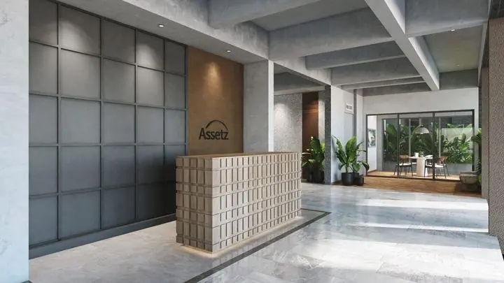 Assetz 66 & Shibui: Entrance lobby