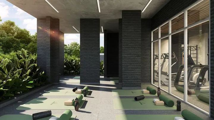 Assetz 66 & Shibui: Fitness area
