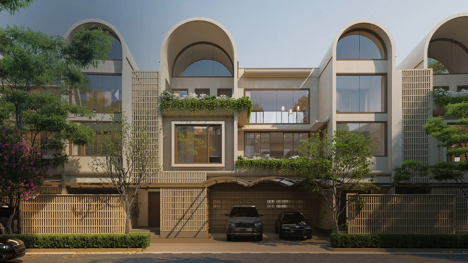 Embassy Riverine: Villa home street frontage