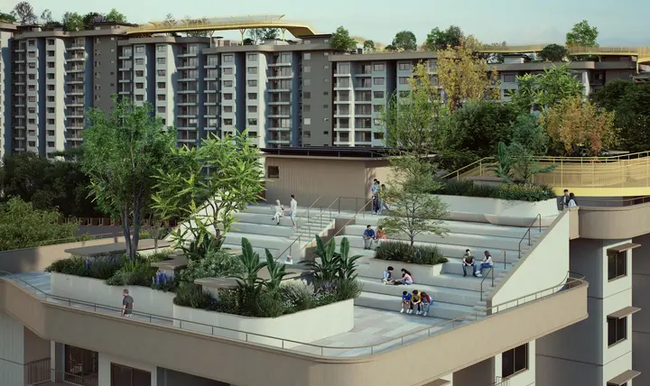 Embassy South Reserve: Rooftop terraces