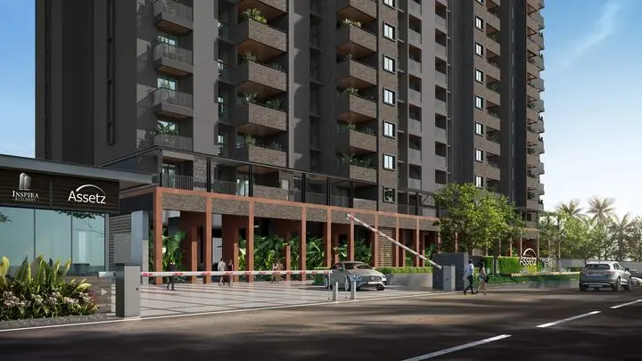 Assetz Melodies of Life Apartments: Entrance and gatehouse