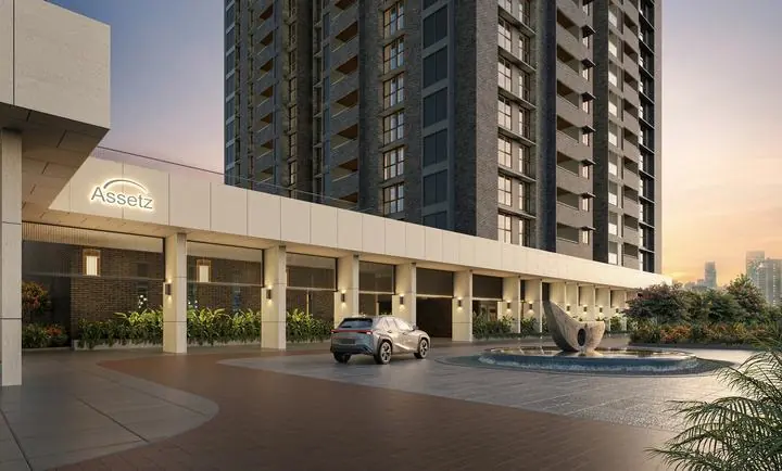 Assetz Meru & Meadow: Drop-off and entrance porch