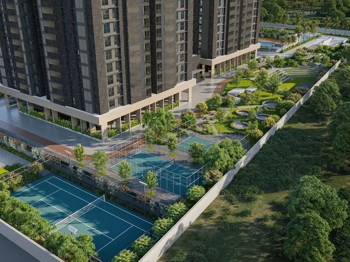 Assetz Meru & Meadow: Podium and sports courts