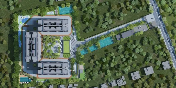 Assetz Miru & Miyo: Aerial top view