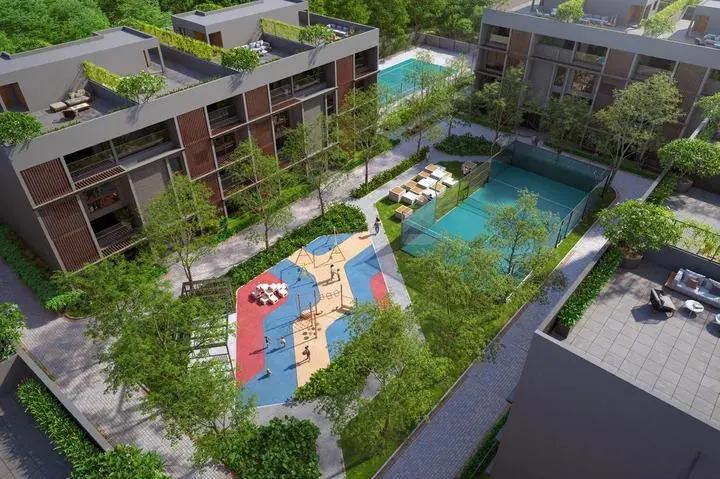 Assetz Mizu & Ki: Central courtyard